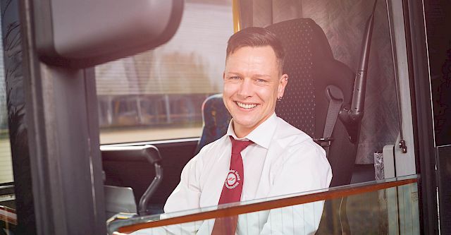 Busfahrer bei der Auto-Webel GmbH
